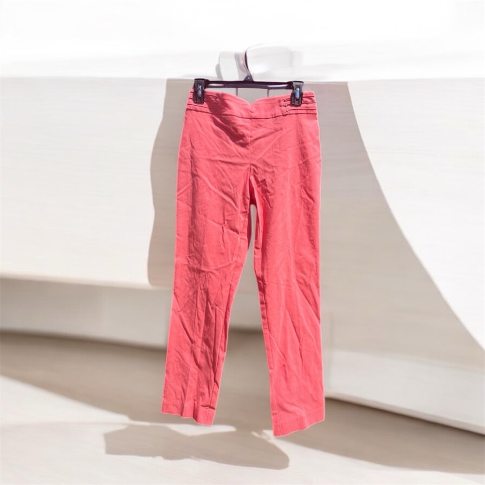 JM Collection Slim Leg Tummy Control Elastic Waist Bright Colored Petite RETRO